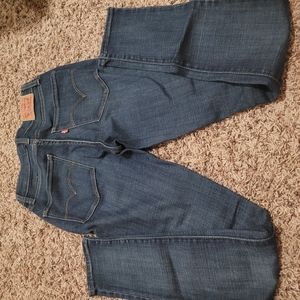 High rise skinny jeans, Levi's, 26
